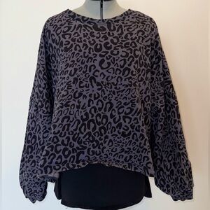 Leopard Print Crewneck